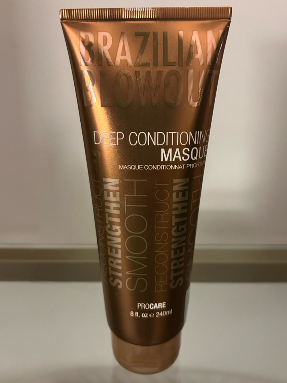 NEW Brazilian Blowout Deep Conditioning Masque 8oz Hair Treatment Smooth Repair